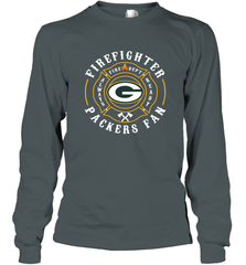 Green Bay Packers NFL Pro Line Green Firefighter Long Sleeve T-Shirt Long Sleeve T-Shirt - HHHstores