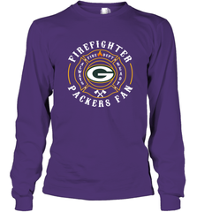 Green Bay Packers NFL Pro Line Green Firefighter Long Sleeve T-Shirt Long Sleeve T-Shirt - HHHstores