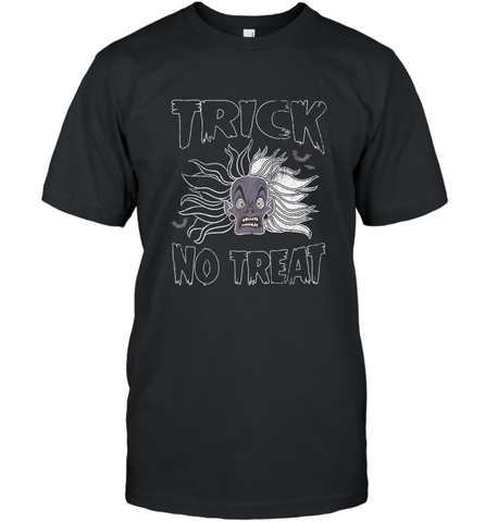 Disney Dalmatians Cruella Trick No Treat Halloween Men's T-Shirt Men's T-Shirt / Black / S Men's T-Shirt - HHHstores
