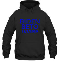 Vote Democrat Joe Biden for President Beto O'Rourke Hooded Sweatshirt