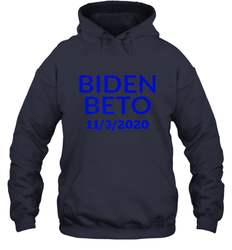 Vote Democrat Joe Biden for President Beto O'Rourke Hooded Sweatshirt