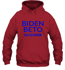 Vote Democrat Joe Biden for President Beto O'Rourke Hooded Sweatshirt Hooded Sweatshirt - HHHstores
