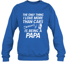 The only thing I love more than Cars is Being a Papa Funny Crewneck Sweatshirt Crewneck Sweatshirt - HHHstores