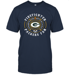 Green Bay Packers NFL Pro Line Green Firefighter Men's T-Shirt