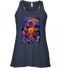 Marvel Ghost Rider Baby Thanos Comic Cover Women's Racerback Tank Women's Racerback Tank - HHHstores