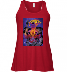 Marvel Ghost Rider Baby Thanos Comic Cover Women's Racerback Tank Women's Racerback Tank - HHHstores