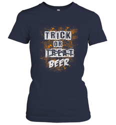 Trick or Beer Funny Halloween Trick or Treat Women's T-Shirt