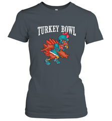Cool Turkey Bowl _ Funny Thanksgiving Football Player Women's T-Shirt Women's T-Shirt - HHHstores