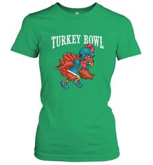 Cool Turkey Bowl _ Funny Thanksgiving Football Player Women's T-Shirt Women's T-Shirt - HHHstores