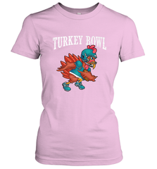 Cool Turkey Bowl _ Funny Thanksgiving Football Player Women's T-Shirt Women's T-Shirt - HHHstores