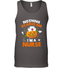 Nurse Halloween Gifts Nothing Scares Me I Am A Nurse Men's Tank Top Men's Tank Top - HHHstores