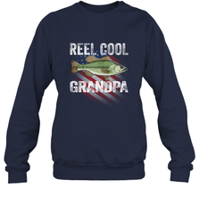 REEL COOL GRANDPA Crewneck Sweatshirt Crewneck Sweatshirt - HHHstores