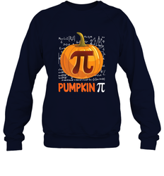 Pumpkin Pi Shirt Math Halloween Thanksgiving Costume Pie Day Crewneck Sweatshirt