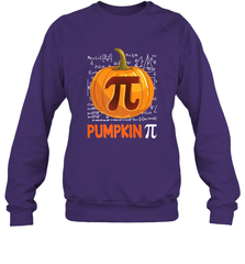 Pumpkin Pi Shirt Math Halloween Thanksgiving Costume Pie Day Crewneck Sweatshirt Crewneck Sweatshirt - HHHstores