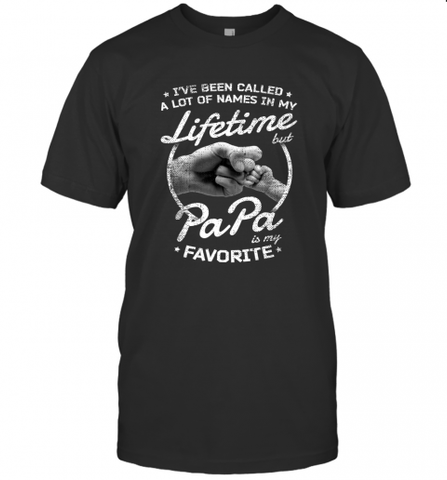 Papa Fathers Day Grandpa or Dad Men's T-Shirt Men's T-Shirt / Black / S Men's T-Shirt - HHHstores