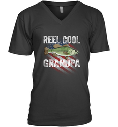 REEL COOL GRANDPA Men's V-Neck