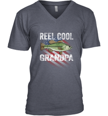 REEL COOL GRANDPA Men's V-Neck Men's V-Neck - HHHstores