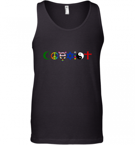 Coexist Men's Tank Top Men's Tank Top / Black / XS Men's Tank Top - HHHstores