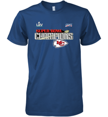 Youth Kansas City Chiefs NFL Pro Line by Fanatics Super Bowl LIV Champions Trophy Men's Premium T-Shirt Men's Premium T-Shirt - HHHstores