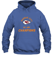 KC Kansas City Tribal Arrowhead we are Champions Hooded Sweatshirt Hooded Sweatshirt - HHHstores