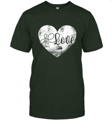Love Valentines Day Heart Vintage Gift For Men Women Men's T-Shirt Men's T-Shirt - HHHstores