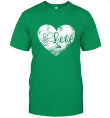 Love Valentines Day Heart Vintage Gift For Men Women Men's T-Shirt Men's T-Shirt - HHHstores