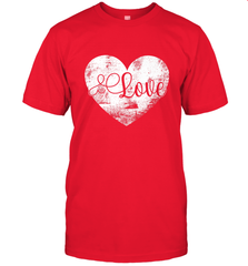 Love Valentines Day Heart Vintage Gift For Men Women Men's T-Shirt Men's T-Shirt - HHHstores