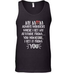 HOCKEY My Mom Always Wonders Men's Tank Top Men's Tank Top - HHHstores