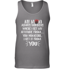 HOCKEY My Mom Always Wonders Men's Tank Top Men's Tank Top - HHHstores