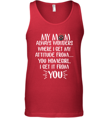 HOCKEY My Mom Always Wonders Men's Tank Top Men's Tank Top - HHHstores